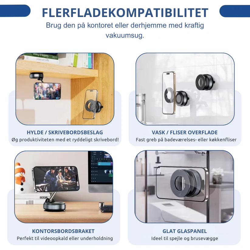 Magnetiq Pro™ | 360° magnetisk telefonholder