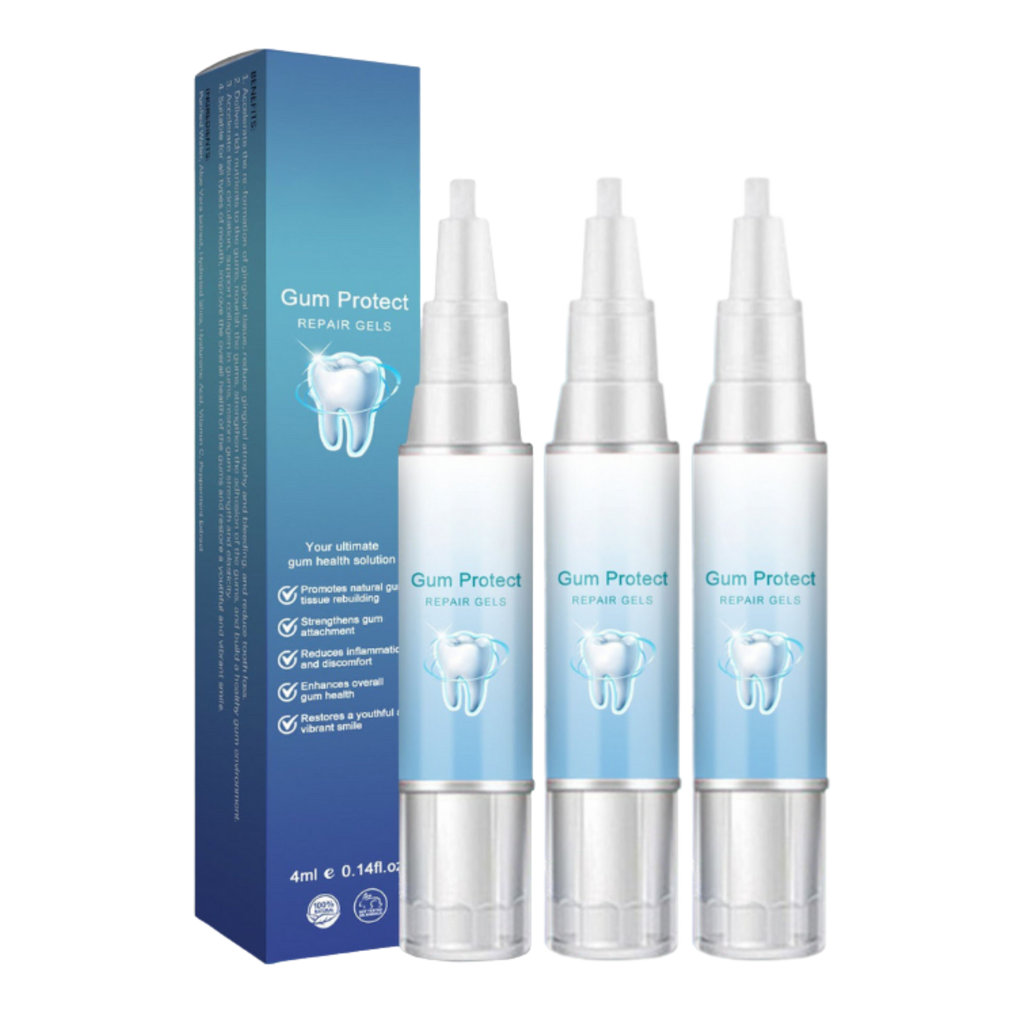 NordGum™ Revitaliserer tandkødet og gør tænderne hvidere inden for den første uge