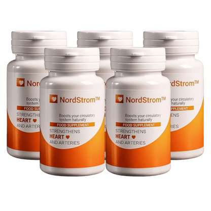 NordStrom™ Instant Hjerte- og Karcapsler | Renser 93% af blodårerne på 3 dage!