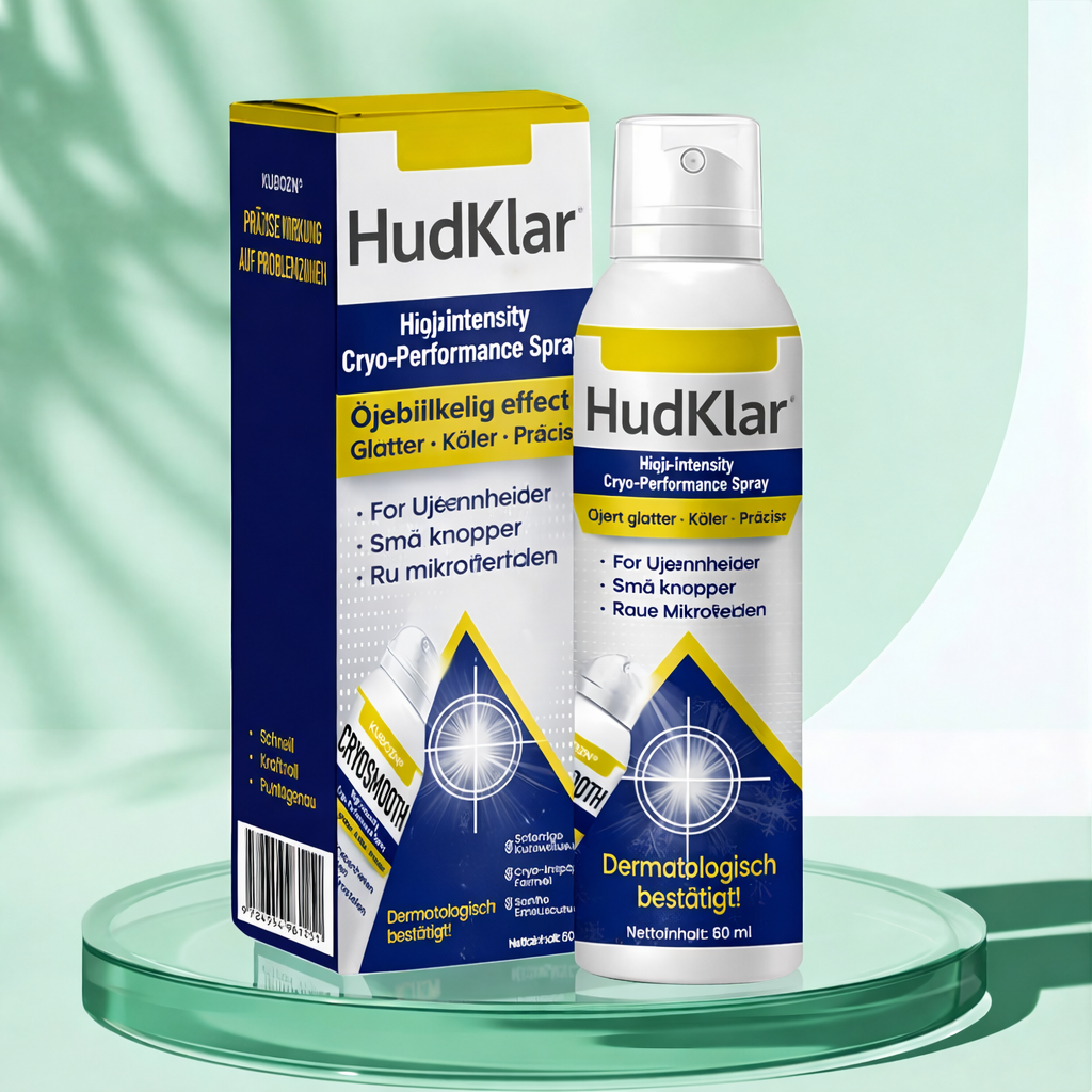 HudKlar™ ChillErase – Præcis kølende spray til glattere hud