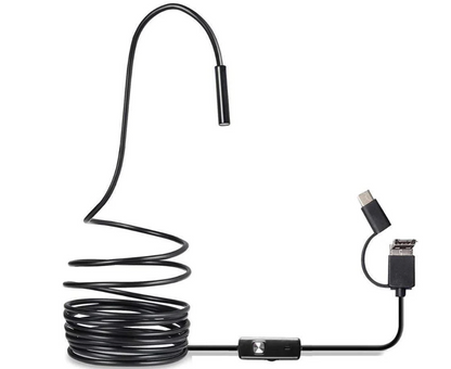 KlarSyn™ – Fleksibelt Inspektionskamera med HD-Billede og LED-Lys