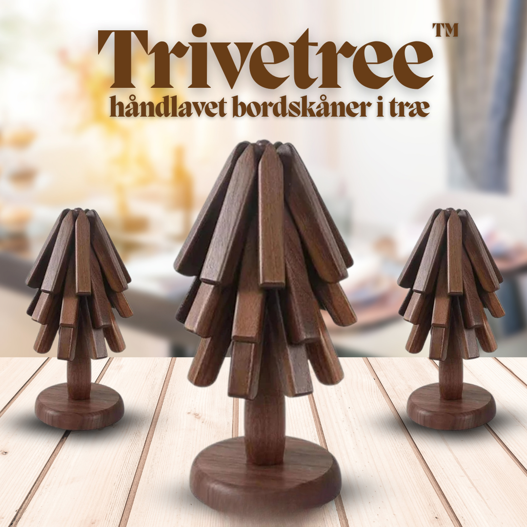 Trivetree™ – Træ Bordskånere & Varmeresistent Bordmåtte