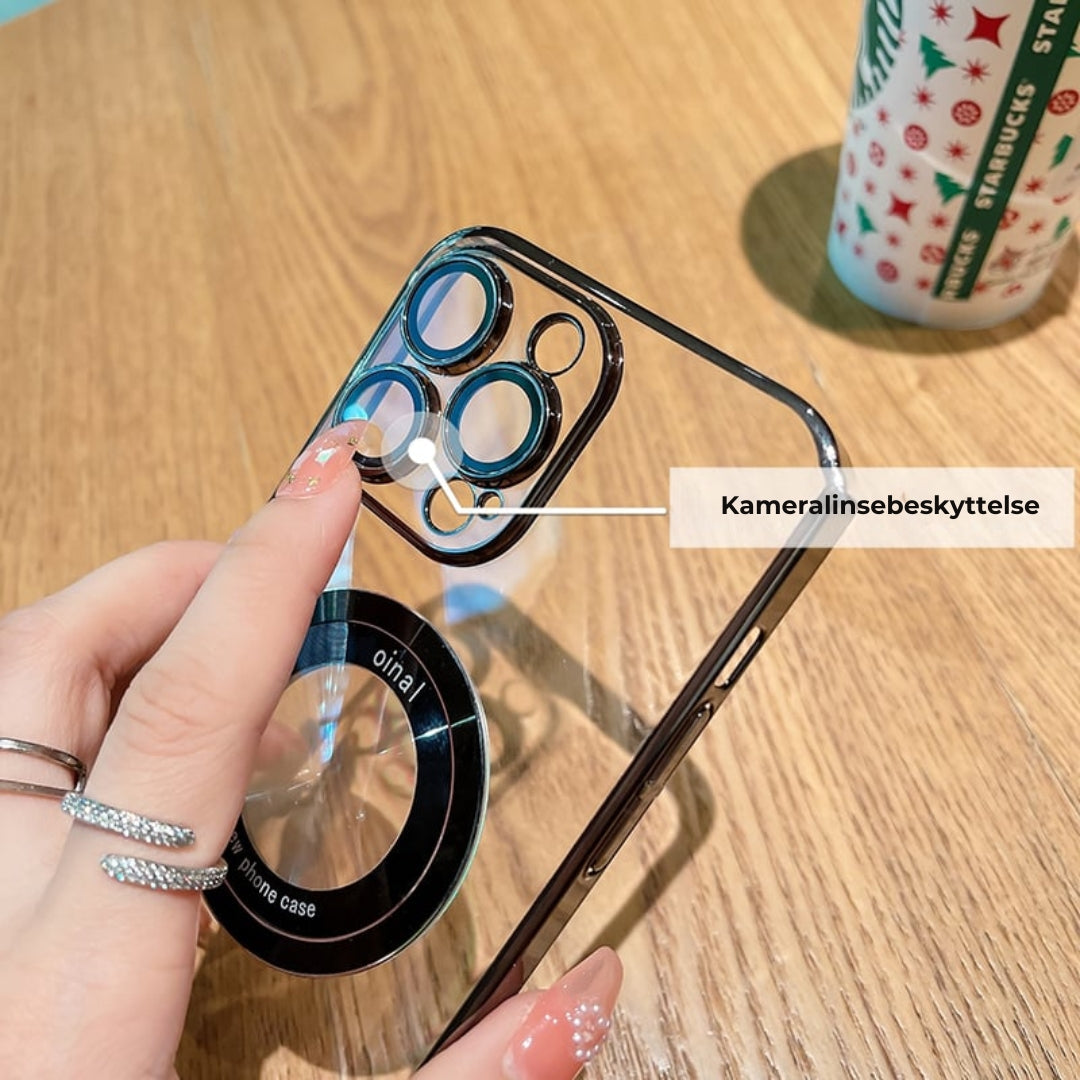 Magnetisk Beskyttelsescover – Gennemsigtigt magnetisk iPhone-cover