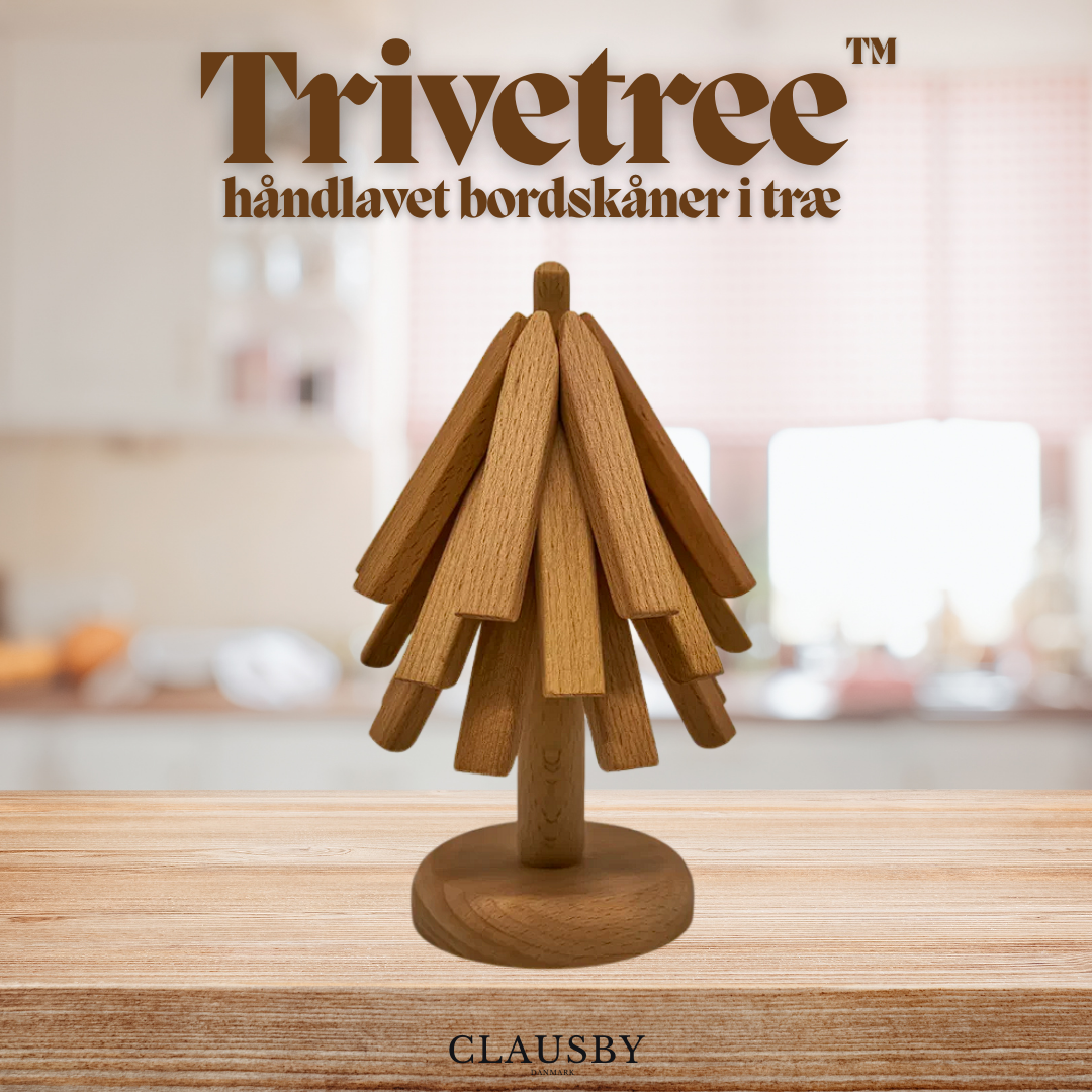 Trivetree™ – Træ Bordskånere & Varmeresistent Bordmåtte
