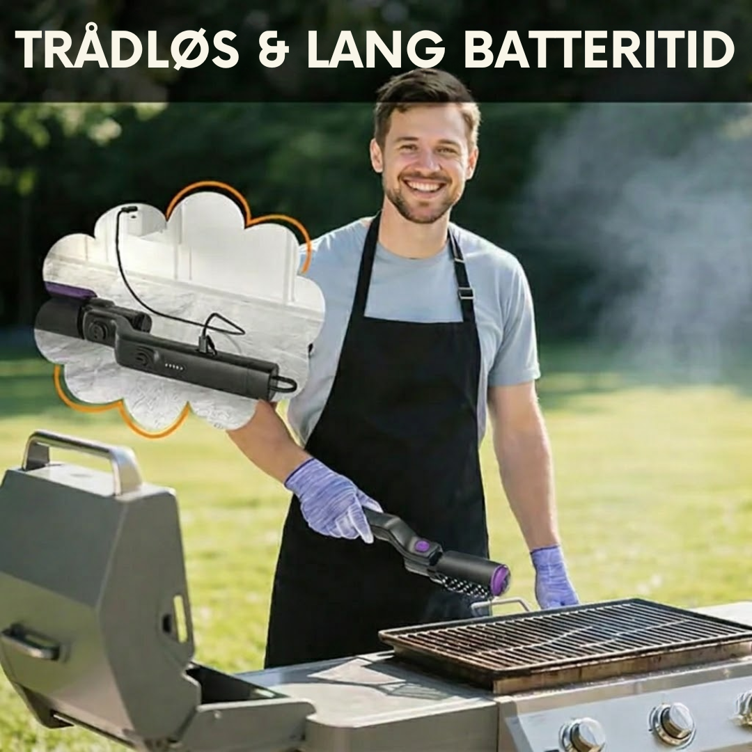 KraftRenser™ – Trådløs elektrisk grillrenser