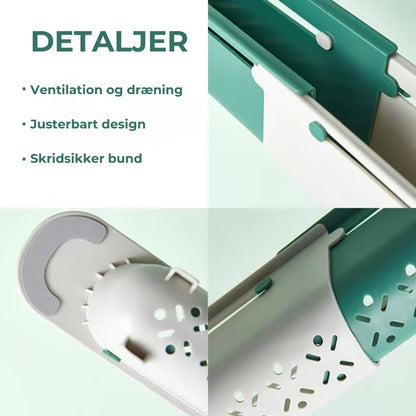 FlexiVask™ - Udtrækkelig vaskehylde til smart opbevaring