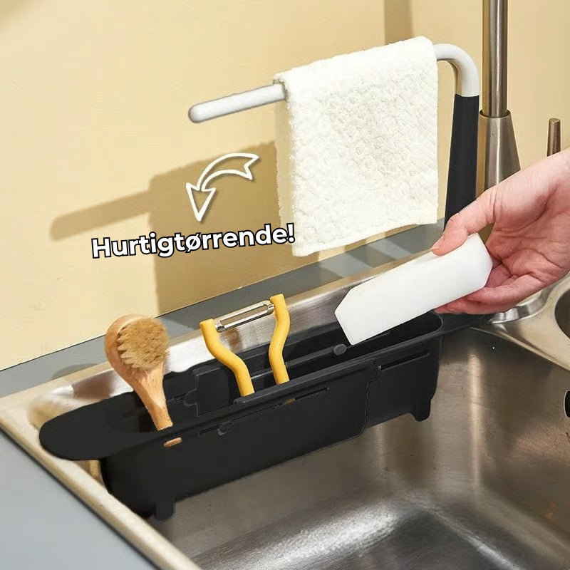 FlexiVask™ - Udtrækkelig vaskehylde til smart opbevaring