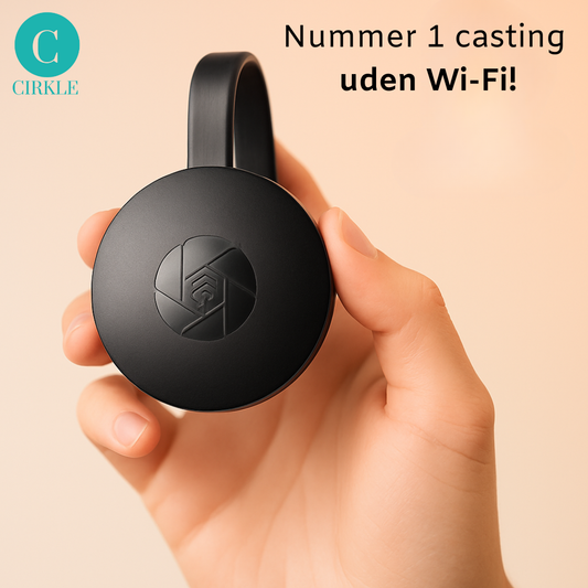 Strømlink™ | Danmarks #1 trådløse casting – helt uden Wi-Fi!