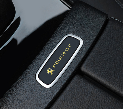 BilFinish™ – Selvklæbende metal 3D-dekorstrimler til bil (4 stk.)