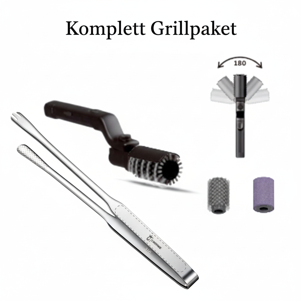 KraftRenser™ – Trådløs elektrisk grillrenser