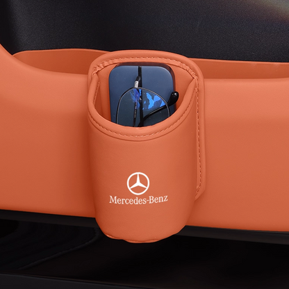 LæderHold™ – Premium kopholder i læder til bilen