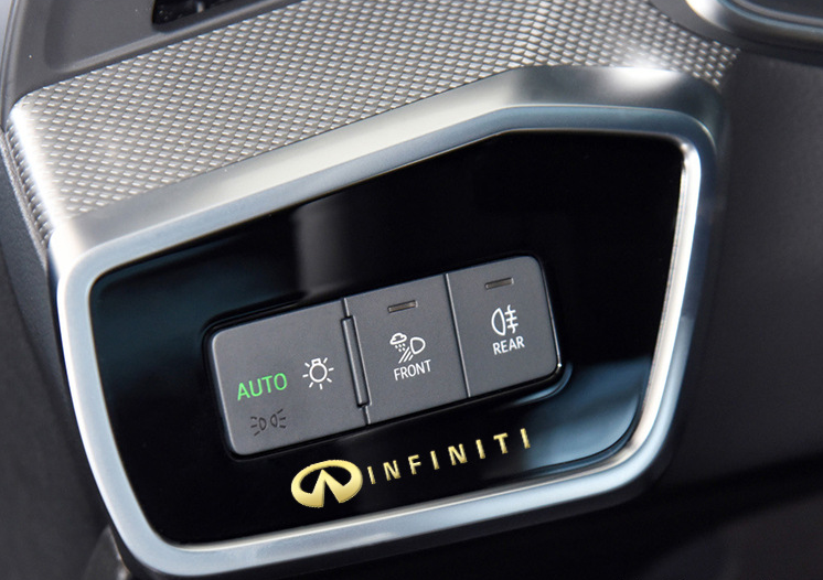 BilFinish™ – Selvklæbende metal 3D-dekorstrimler til bil (4 stk.)