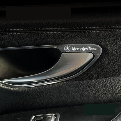 BilFinish™ – Selvklæbende metal 3D-dekorstrimler til bil (4 stk.)