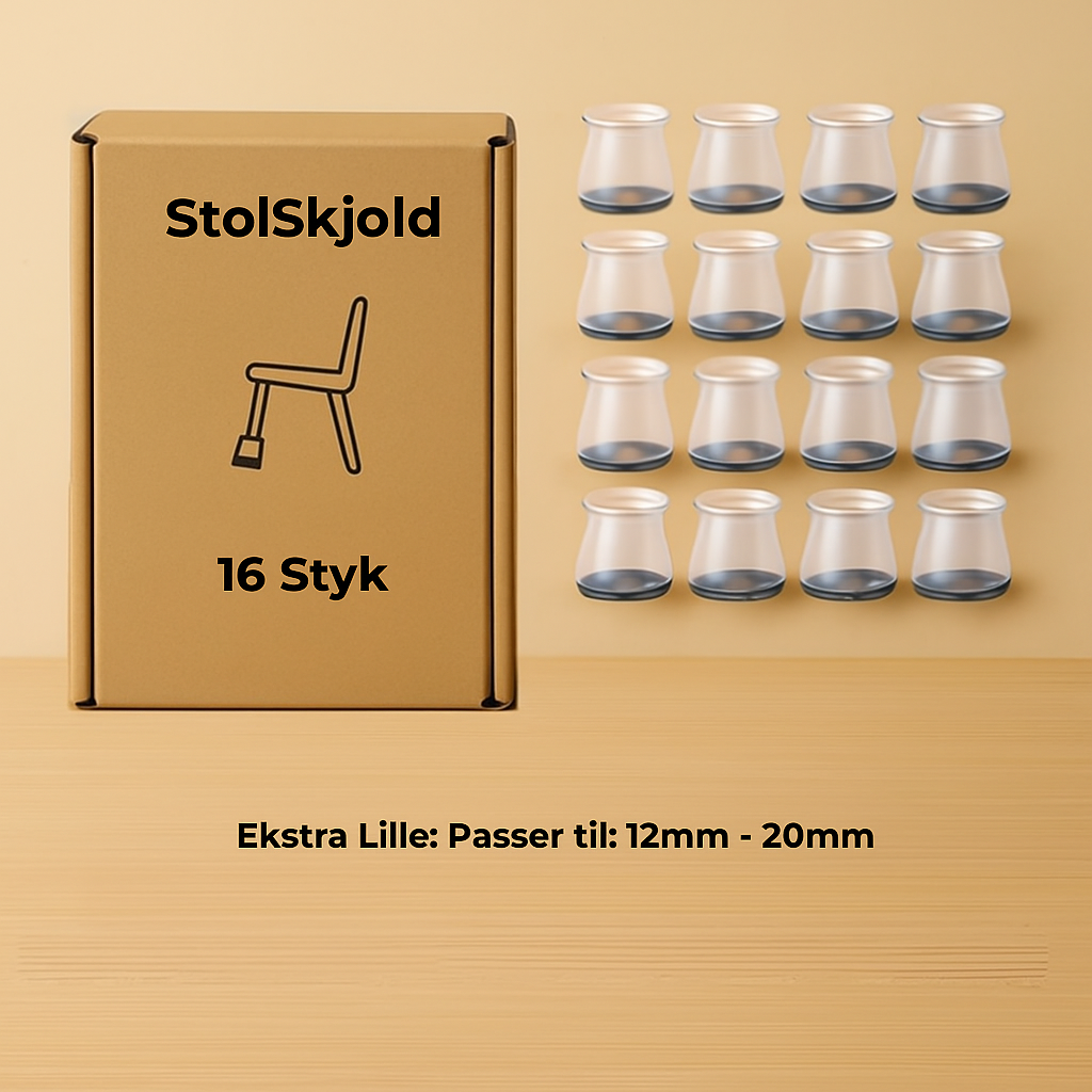 StolSkjold™ - Den bedste lydisolerende beskyttelse til dit gulv!