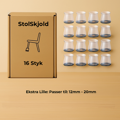 StolSkjold™ - Den bedste lydisolerende beskyttelse til dit gulv!