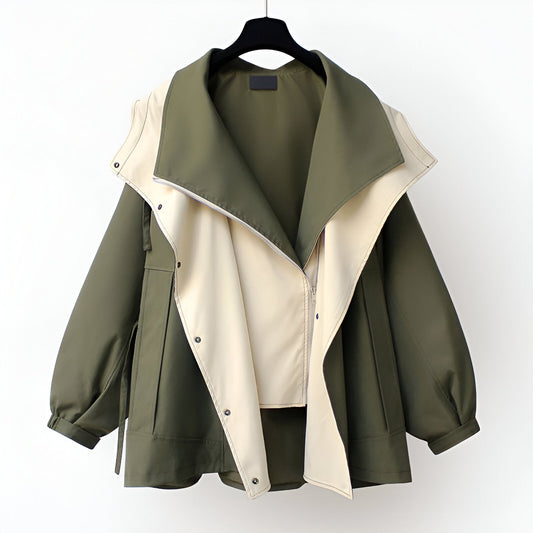 Olivia | Stilfuld vandafvisende trenchcoat