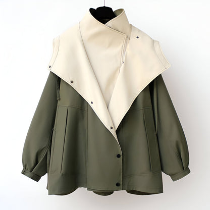 Olivia | Stilfuld vandafvisende trenchcoat