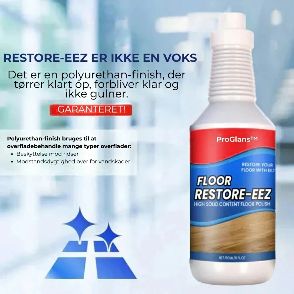 ProGlans Gulvfornyer Beskytter Til Flere Overflader Cirkle Danmark ProGlans Gulvfornyer Beskytter Til Flere Overflader Cirkle Danmark