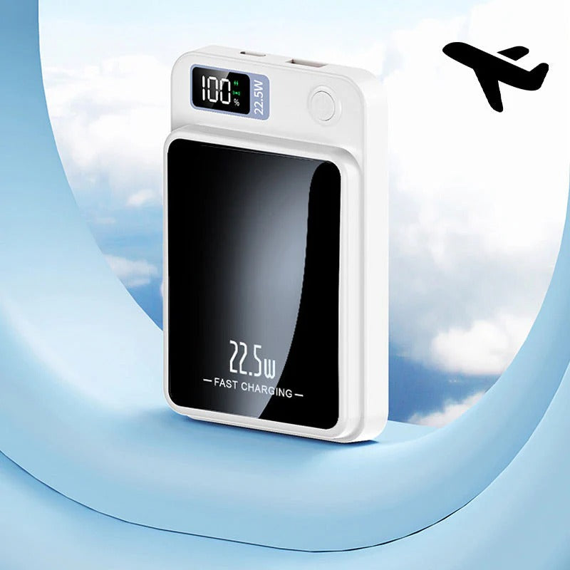 StrømSlim™ – Ultratynd Hurtigopladende Powerbank