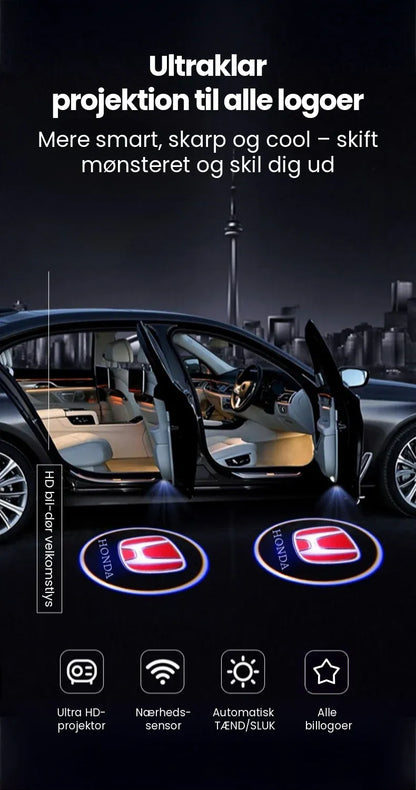 NordSign™ | Gør dit bil-logo synligt – hver gang døren åbnes