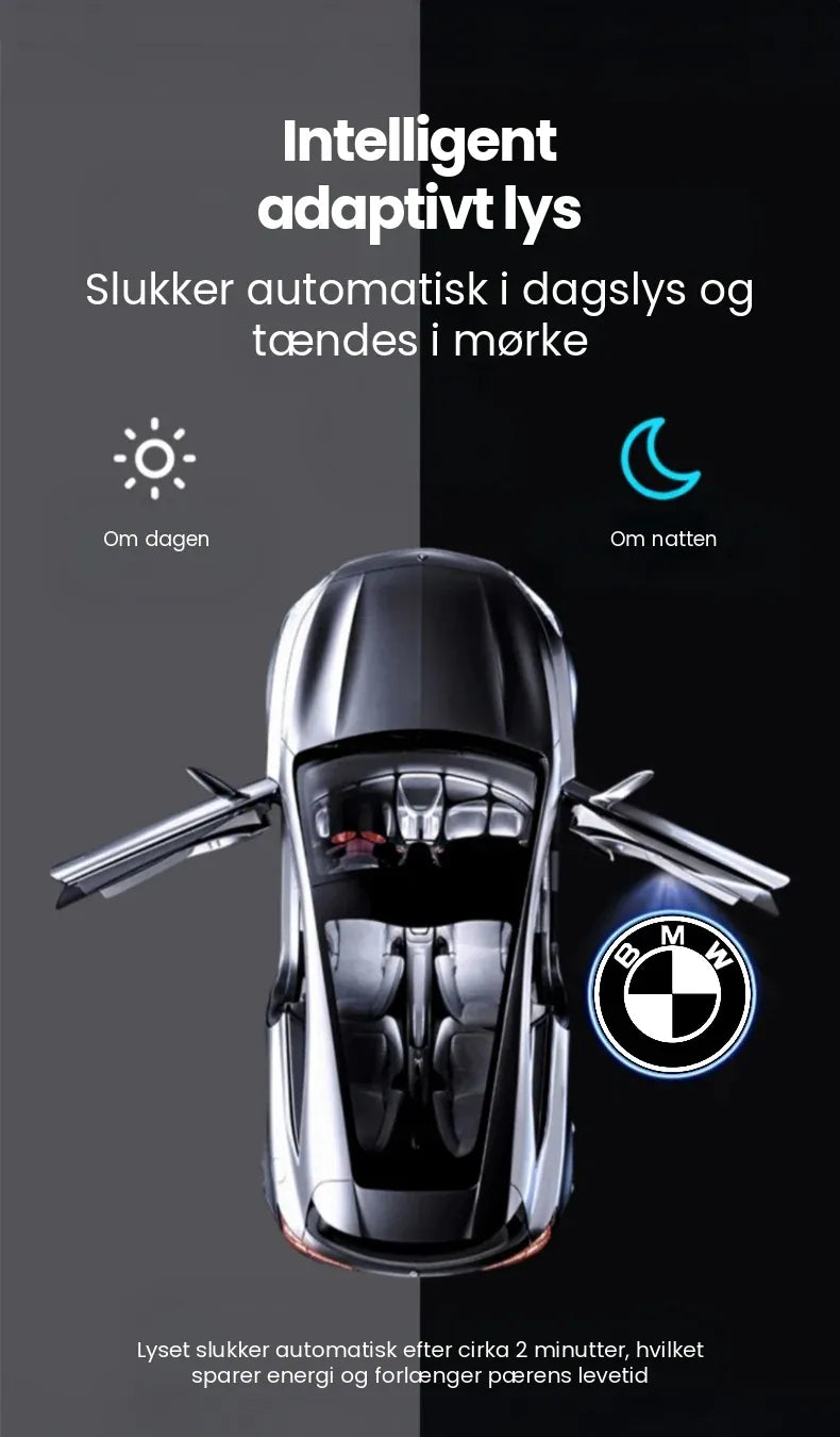 NordSign™ | Gør dit bil-logo synligt – hver gang døren åbnes