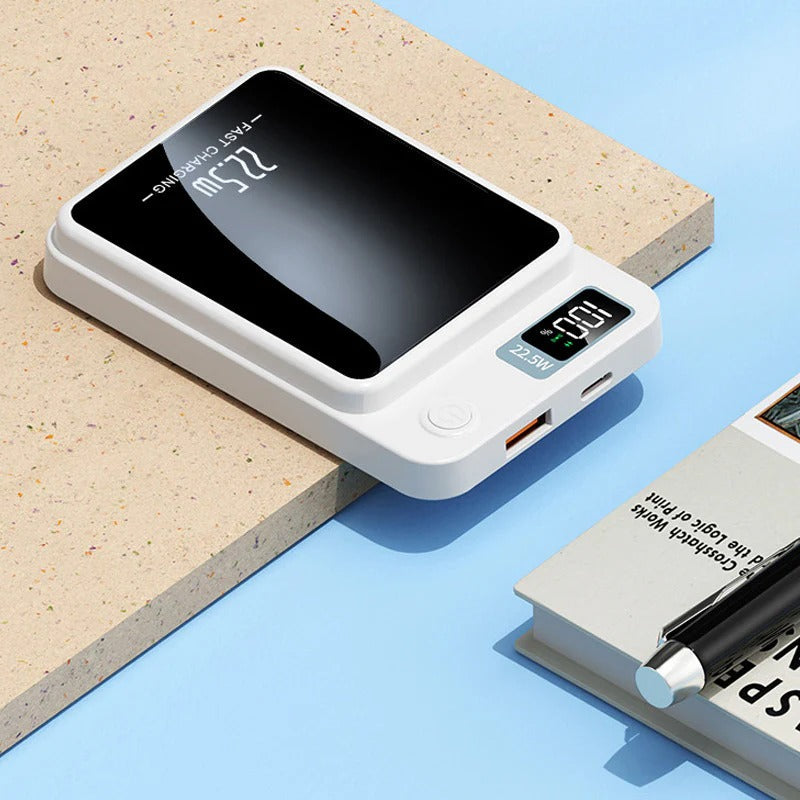 StrømSlim™ – Ultratynd Hurtigopladende Powerbank