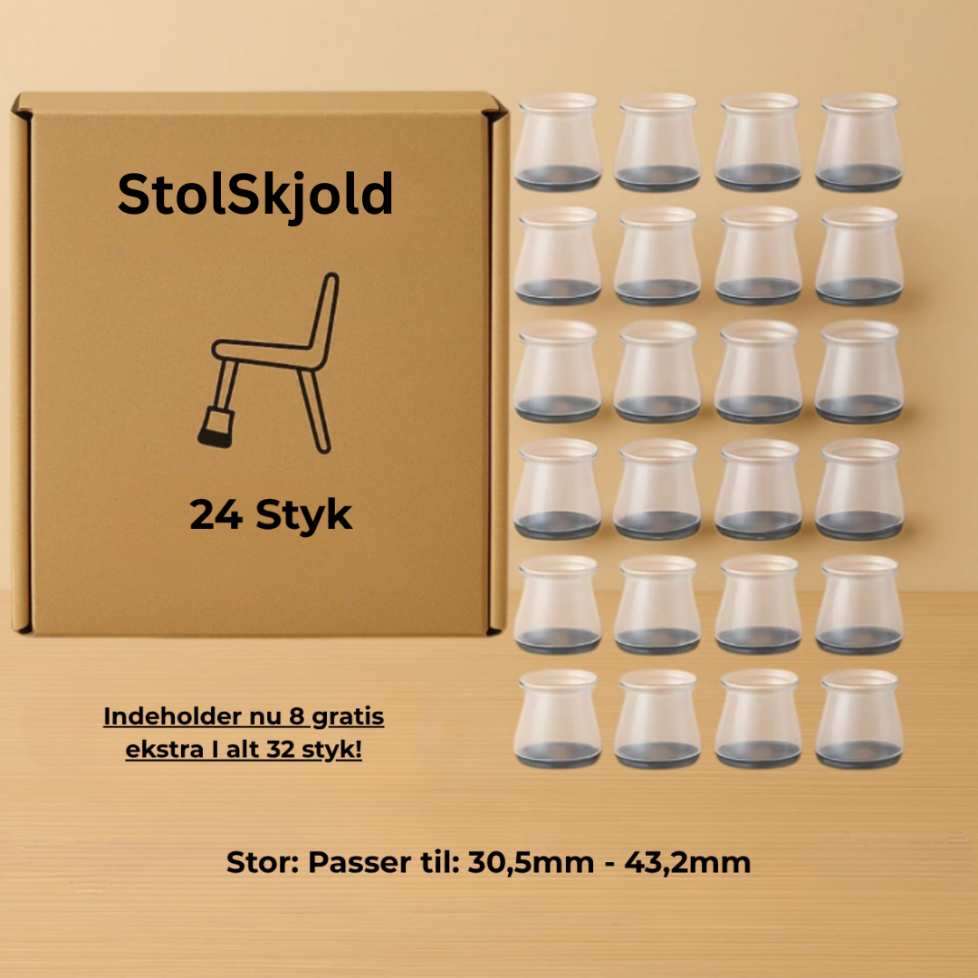 StolSkjold™ - Den bedste lydisolerende beskyttelse til dit gulv!