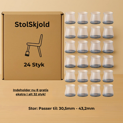 StolSkjold™ - Den bedste lydisolerende beskyttelse til dit gulv!