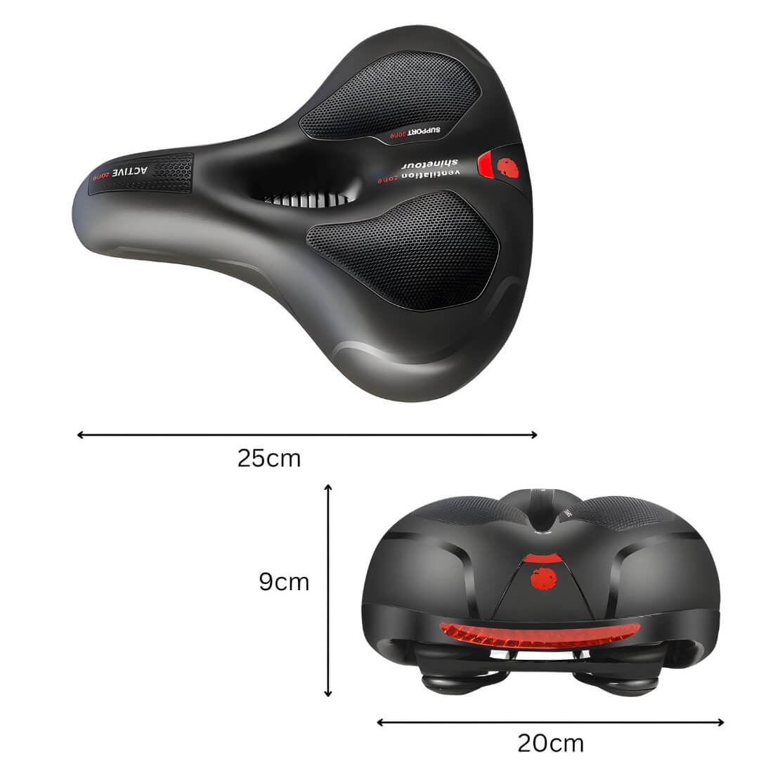 ComfortSaddle™ - Nyd lange og smertefri cykelture