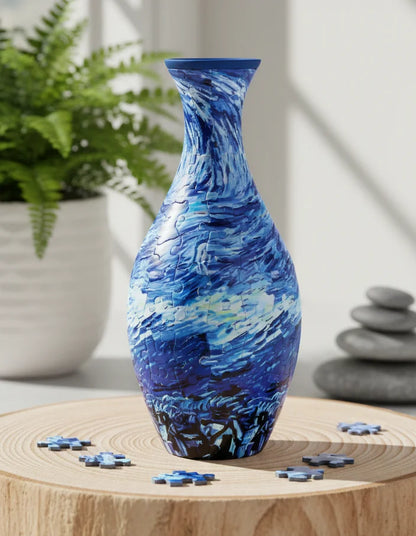 VasaNova™ – 3D Puslespil & Vandtæt Vase i Ét