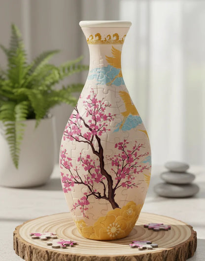 VasaNova™ – 3D Puslespil & Vandtæt Vase i Ét