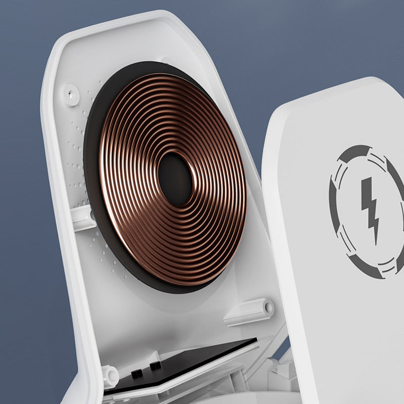 NordCharge™ | Multifunktionel trådløs hurtigoplader med telefonstand