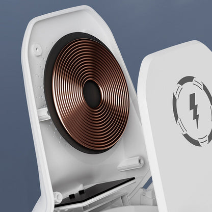 NordCharge™ | Multifunktionel trådløs hurtigoplader med telefonstand