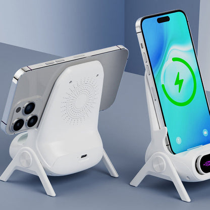 NordCharge™ | Multifunktionel trådløs hurtigoplader med telefonstand